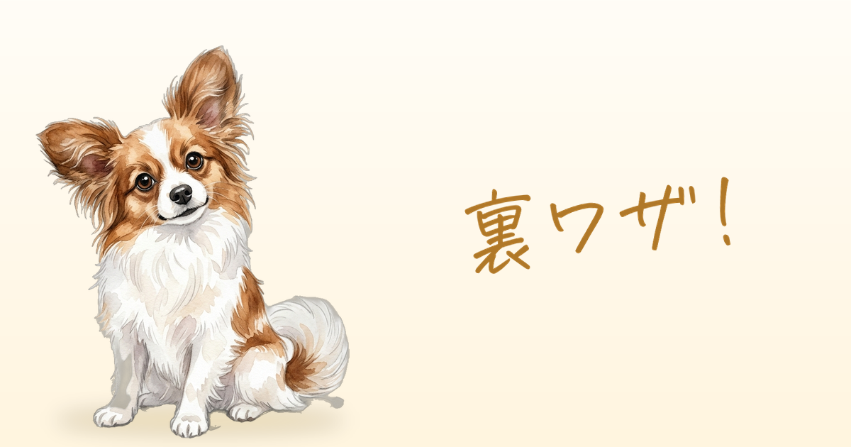 裏ワザ！