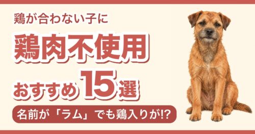 鶏肉不使用ドッグフード おすすめ15選